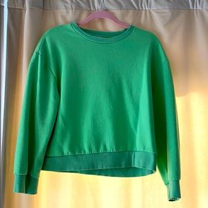 Crew neck sweatshirt